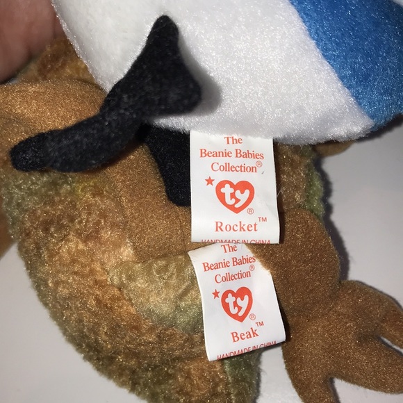 Set of 5 Ty Beanie Baby birds - Picture 4 of 10
